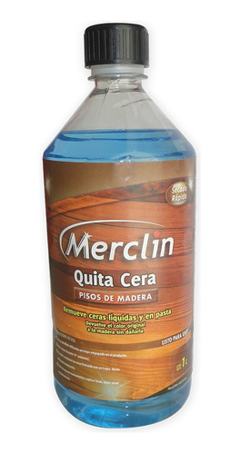 Quita Cera Solvente Merclin 1l  Mm