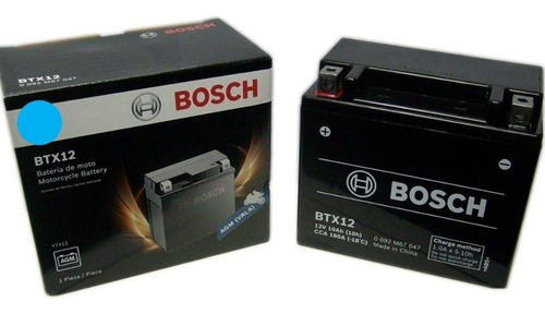 Bateria Bosch Ytx12 Ytx12bs Gel V Strom 650 Hyosung Y Mas