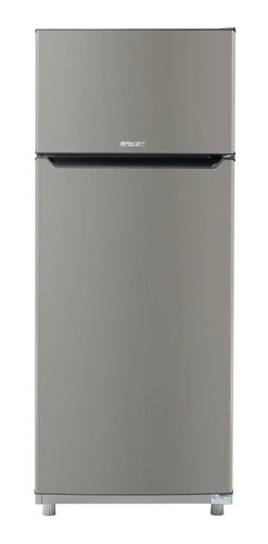 Heladera Briket Bk1620a1 Gris Plata 326 Litros Freezer 