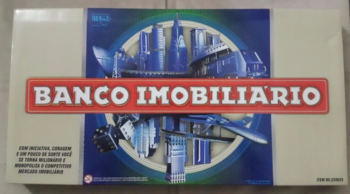 Banco Imobiliário Tradicional Jogo De Tabuleiro