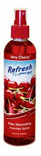 Refresh Your Car, Aromatizante , 237 Ml, Cereza/rojo.