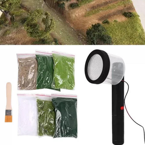 Aplicador De Vegetación Estática For Modelos De Arquitectura