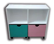 Comprar Organizador Guarda Juguetes. 2 Cubos. Juguetero. Estantes