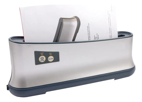 Máquina De Encadernação Térmica Até 200 Folhas A4 Cor Cinza