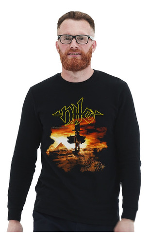 Polera Ml Nile Ityphallic Metal Impresión Directa