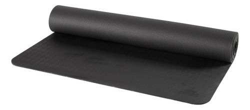 Mat Yoga Colchoneta Tapete Ejercicio K6 Pilates 4mm Color Negro