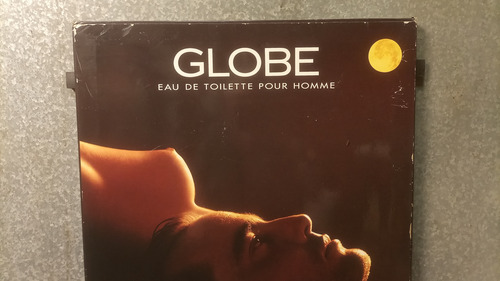 Antiguo Cartel Publicitario Doble Faz Globe Rochas Original (Usado)