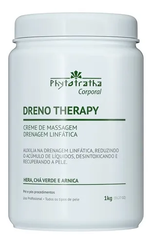 Creme Para Drenagem Dreno Therapy 1kg Phytotratha