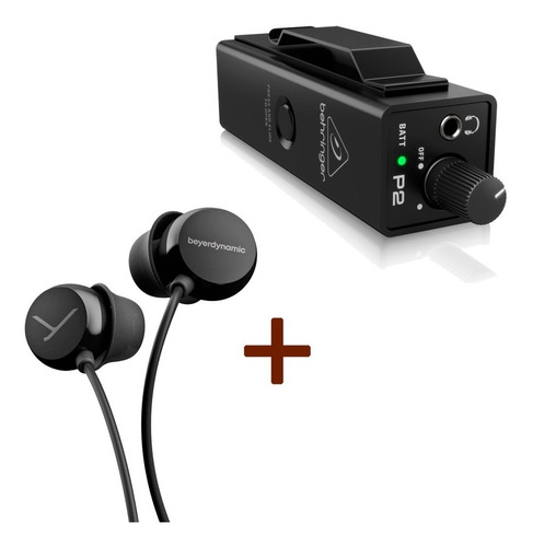 Imagen 1 de 8 de Sistema De Monitoreo Behringer P2 + Beyerdynamic Beat Byrd