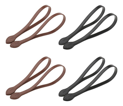 4 Pares De Bolsos De Material Cuero De 60 Cm, Correa De