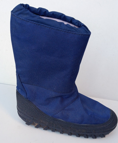 Botas Nieve Apreski De Hombre Nro 43/44 Abrigo Azul