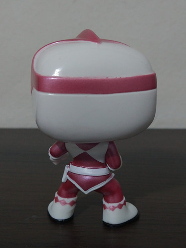 Funko Pop Pink Ranger 407 (metálico) Power Rangers Kimberly