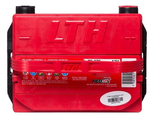 Batería Lth Modelo: L-75-575