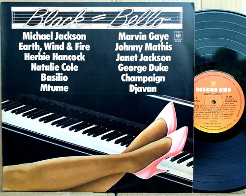 Varios - Black = Bello - Lp 1982 - Funk Soul Michael Jackson