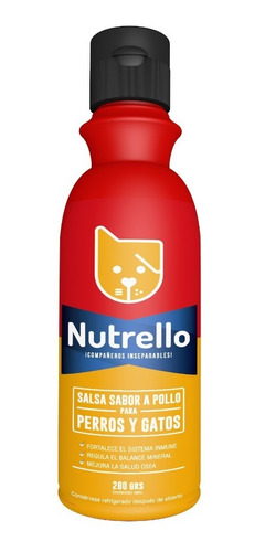Imagen 2 de 3 de Nutrello Salsa Para Perros Y Gatos + Envío Gratis