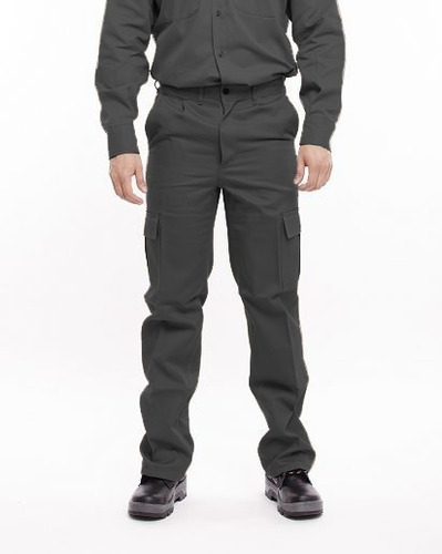 Pantalon Ombu Cargo Gris 38 Al 60 I116gr