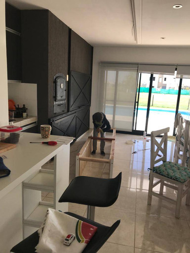 Hermosa Casa Amueblada En La Alameda Canning.pileta