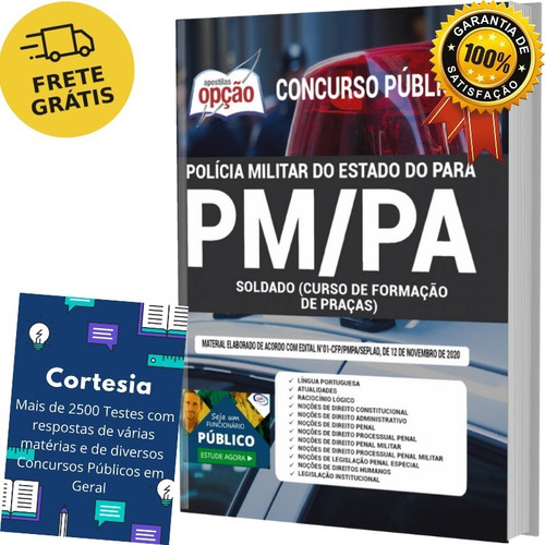 Apostila Pm Pa - Soldado - Polícia Militar Do Pará