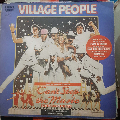 Portada Village People Cant Stop The Music P2