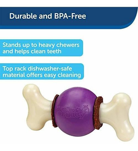 Juguete Masticable Petsafe Busy Buddy Bouncy Bone Para Perro