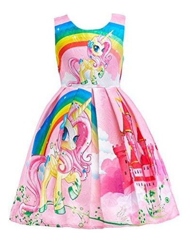 Dressy Daisy Little Girls Unicorn Pony Fiesta De Cumpleaños