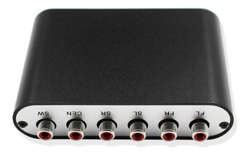 Decodificador 5.1 Canales Dts Ac3 Auxiliar Toslink