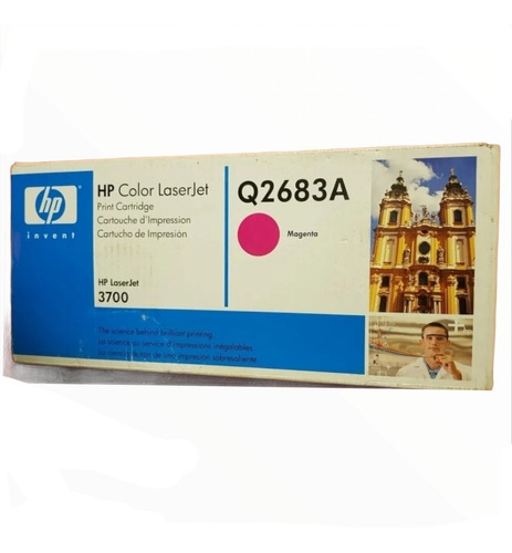 Toner Hp Q2683a 2683 Q2683 2683a Magenta Laserjet 3700