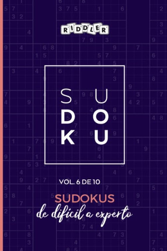 Libro: Sudokus Difícil A Experto (vol. 6 10) (spanish E