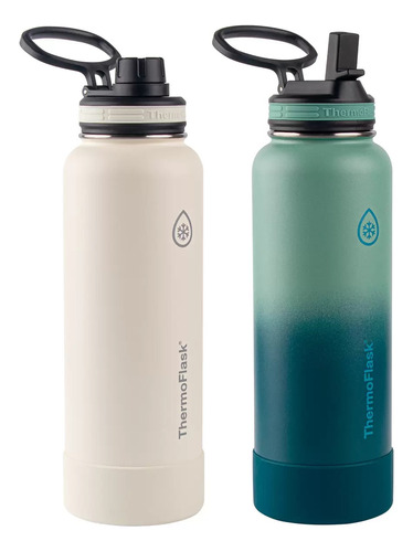 Termo Thermoflask 2 Botellas De 1.2 L Aislamiento Al Vacio