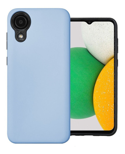 Funda Armor Soft Cam + Film Hydrogel Para Samsung A03 Core