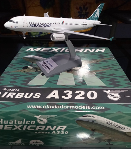 Avion Mexicana Airbus A320 Inflight 200 Esc 1/200 Aeromexico