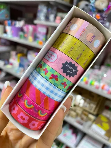Cinta Washi Tapes Fw X 8 Cute