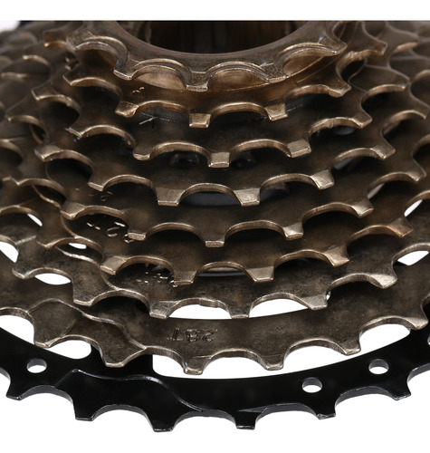 Volante De Inercia Para Bicicleta, Acero Roscado, 9 Velocida