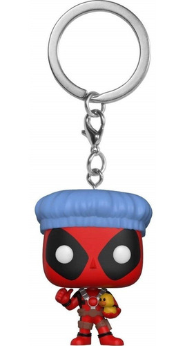 Imagen 2 de 3 de Llavero Funko Pop! Bathtime Deadpool