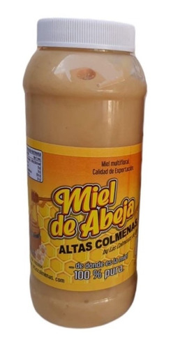 Miel De Abeja Mantequilla,1 Litro/1.350 Grs C/u ( 1 Pieza)