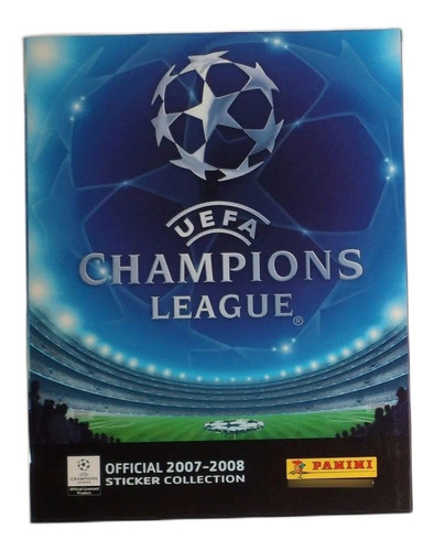 Album Uefa Champions League 2007-2008 Panini (vacio) 
