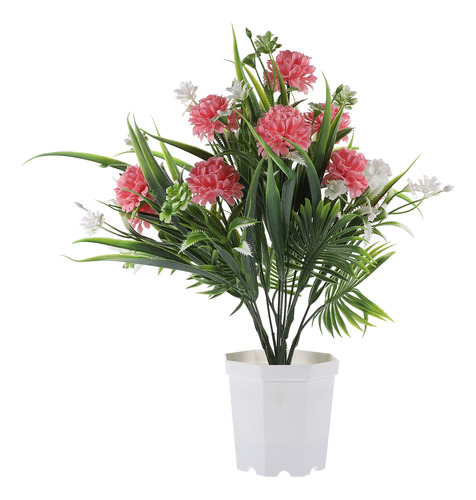 Jarrón Decorativo Con Flores Artificiales Pequeñas Para Inte