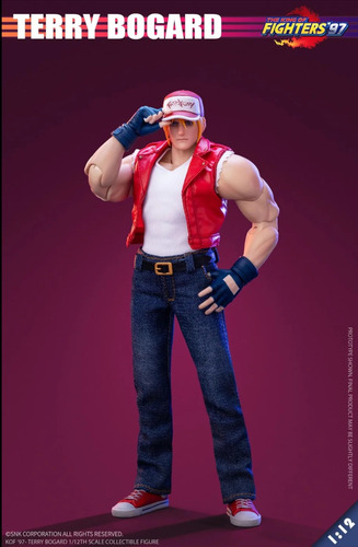 Figura Terry Bogard 1/12. Tunshi Studios.