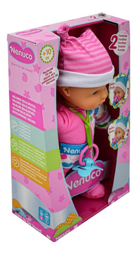 Nenuco Lloron Ropa Rosa 2 Funciones