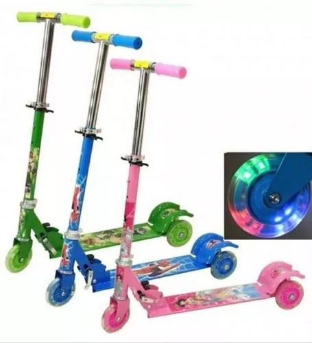 Monopatín Scooter para Niños y Adultos de Metal 2 Ruedas. ✓Precio: 290.000  Para Niños y Adultos Material del monopatín de pie: metal /…