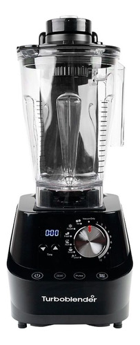 Licuadora Al Vacío Turboblender TB 80 2 L negra con jarra de tritan 220V