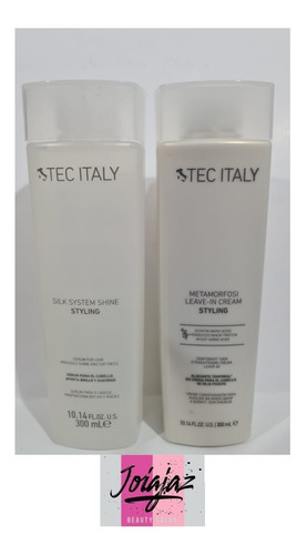 Silk System Shine Y Metamorfosis Leave In Cream Tec Italy 