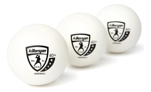 Pelotas De Ping Pong 4 Estrellas Estándar De Plástico Abs Blanco
