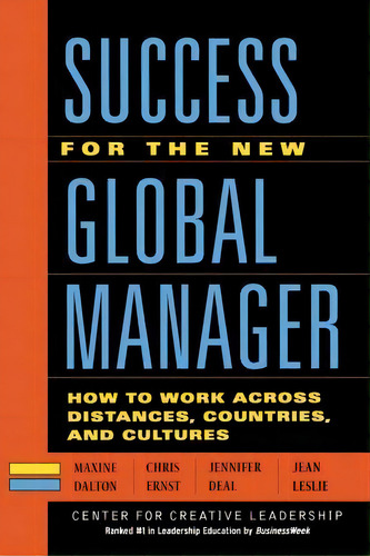 Success For The New Global Manager, De Maxine A. Dalton. Editorial John Wiley Sons Ltd, Tapa Blanda En Inglés