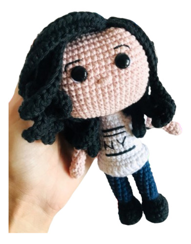 Amigurumi Personalizado Muñeco Tejido Crochet Cabeza De Cubo