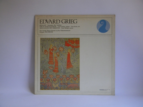 Edvard Grieg Bergljot Foran Sydens Kloster Lp Vinilo