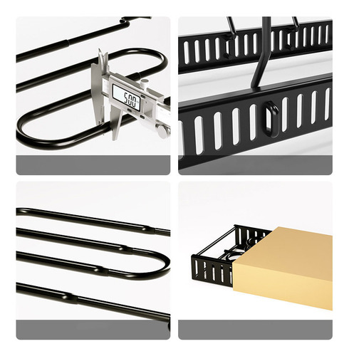 Bd Organizador De Gabinete De Cocina De 1 Pieza De 8 Niveles