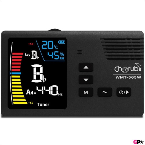 Afinador Metronomo Instrumentos De Viento Recargable 5 En 1