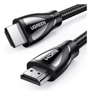 Cabo Hdmi 2.1 Ugreen 8k 120hz 48gbps Ultra Hd Earc Nylon 2m