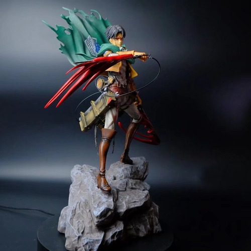 Figura Shingeki No Kyojin Levi 35cm Importado